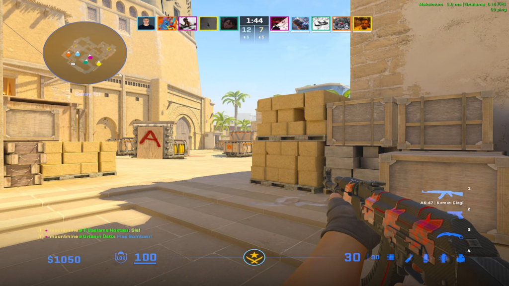3500 elo faceit 1v3 clutch vs s1mple