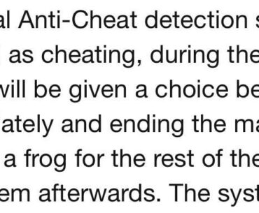 Oh wow, what a great implementation of the new anti-cheat in Deadlock by Valve. A frog? Lol