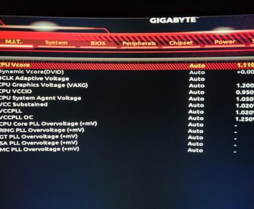 What are all these voltage settings and should I change any of them besides CPU Vcore? (i5 9600k)