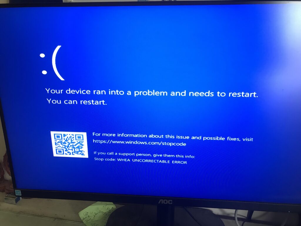 Unsuccessful Undervolting