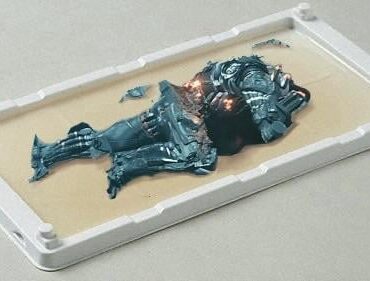 I put Adam Smasher in a glue trap
