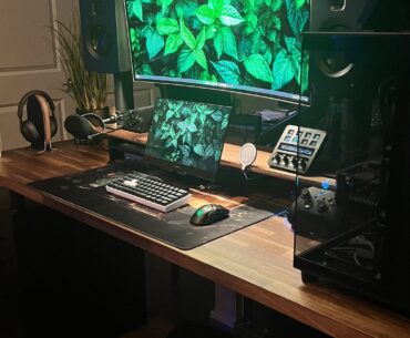 My cozy battle station!