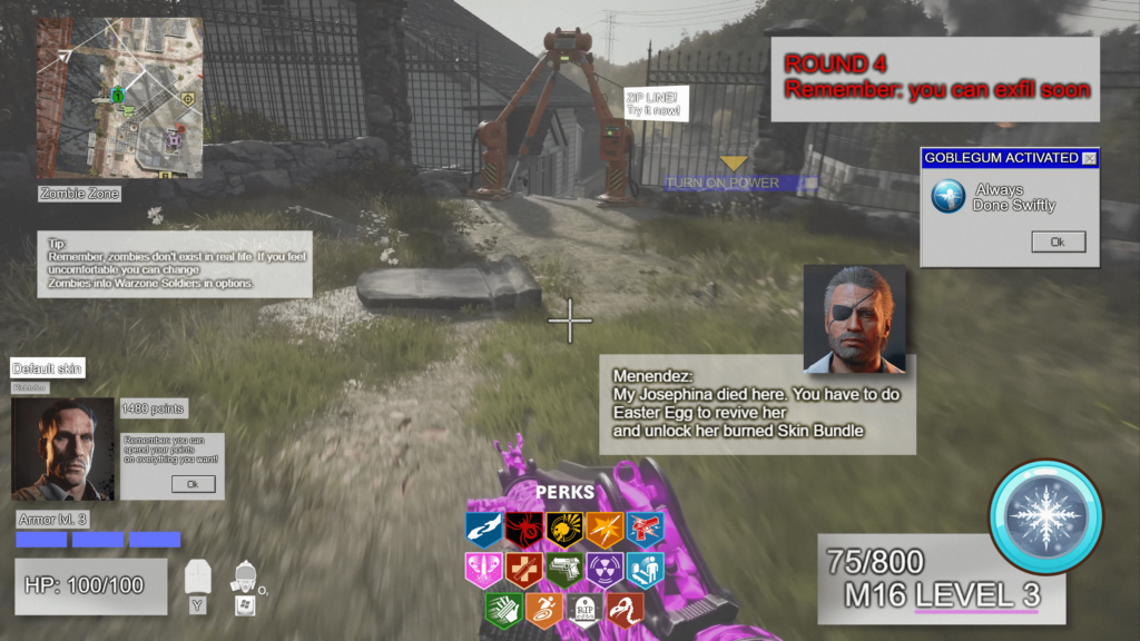 Black Ops 7 Zombies HUD