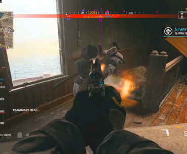 Nice little hop up through the window to flank em