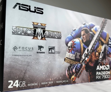 Exclusive ASUS RX 7900 XTX Space Marine 2 GPU