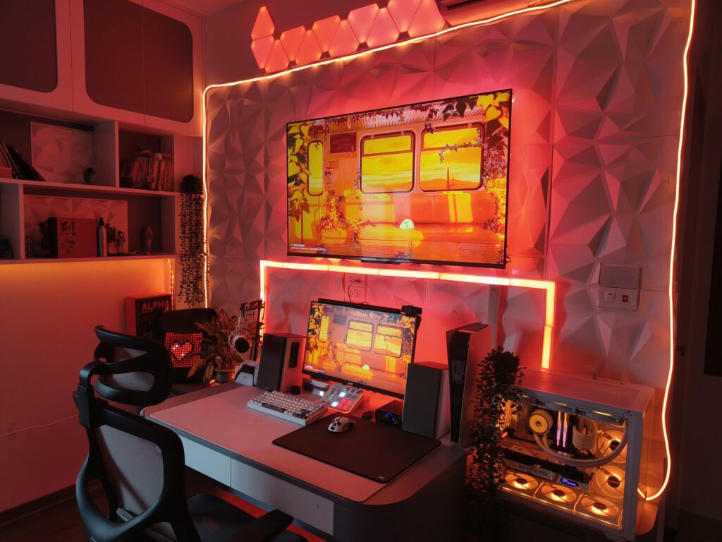 I move my TV to the center is it better now?