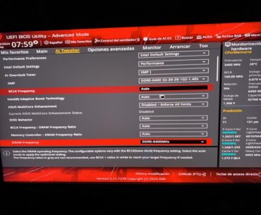 Help with bios z690 e rog strix microcode 0x129 i7 14700k in Warzone