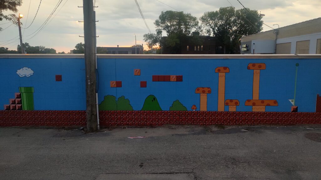 Some Mario graffiti on my hometown.