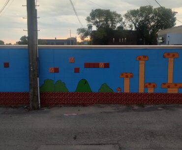 Some Mario graffiti on my hometown.