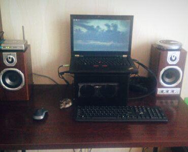 Old Laptop ThinkPad T430 i5-3320m With Nvidia GTX 560 Ti External E-Gpu