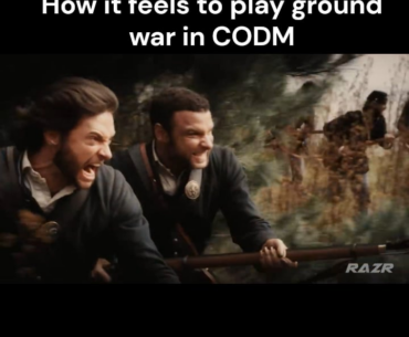 How it feels to play Ground-War in CODM