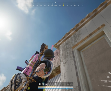 Modest jumpshot on rooftop warrior