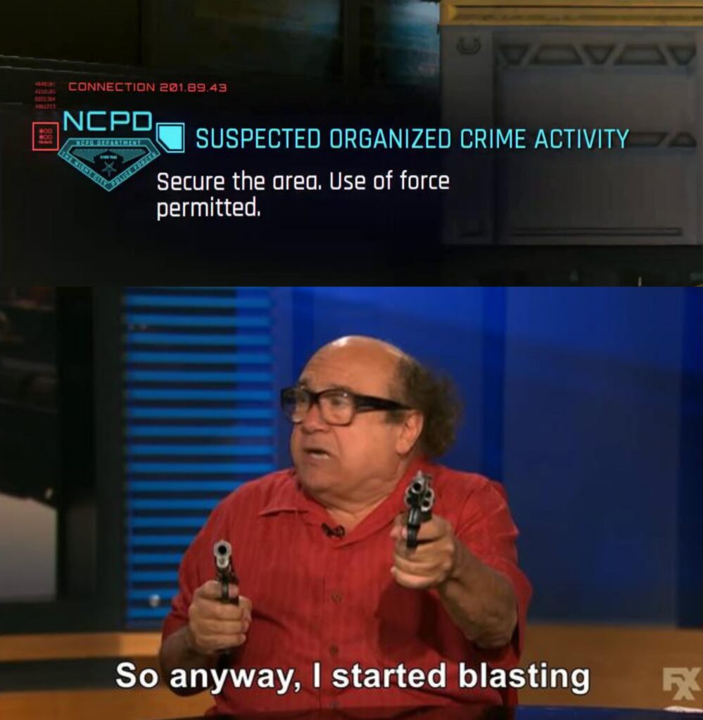 Everytime I stumble into one