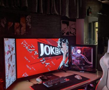 Check out my budget battlestation, hope y’all dig it!