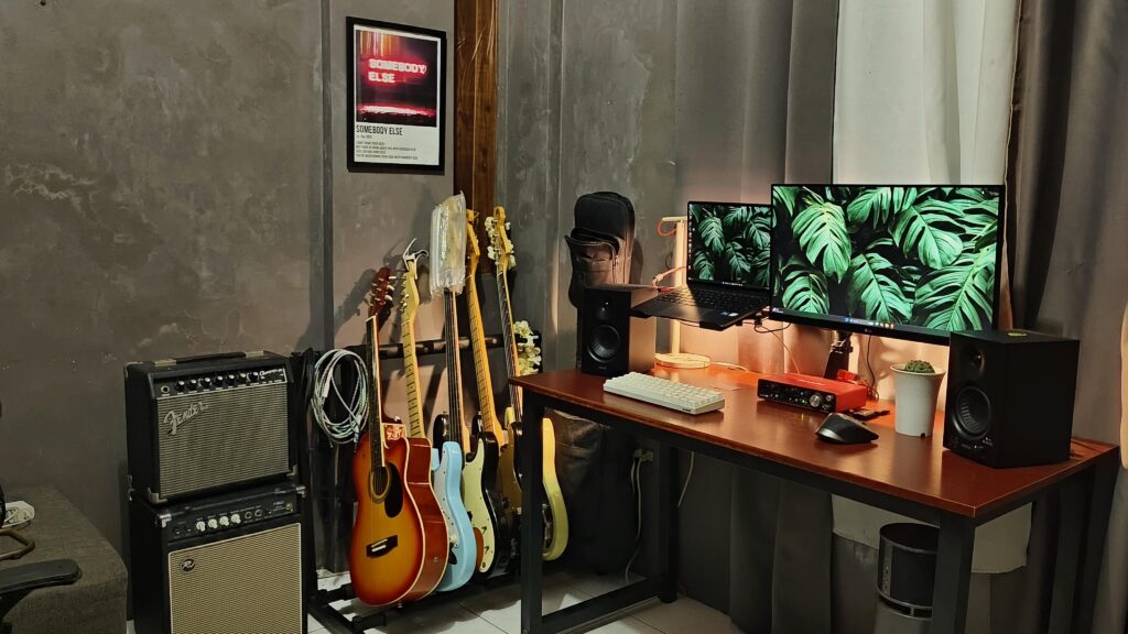 My budget Home Recording Studio