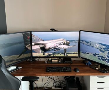 Here's the 'Before' picture of my new Battlestation. Fully operational - but I hit this sub every day for inspiration on decoration and improvement.