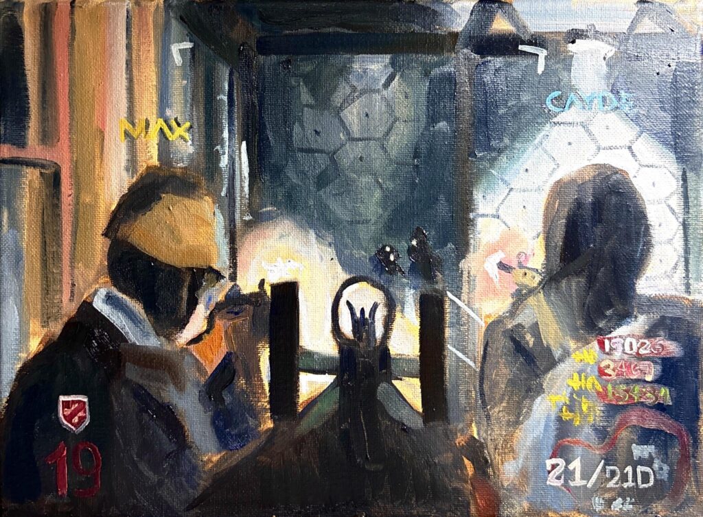 I painted the Der Reise catwalk