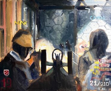 I painted the Der Reise catwalk