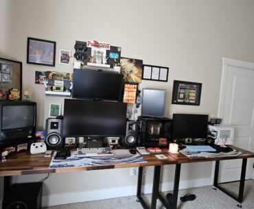 Havnt posted me and my wife's setups in a while and my power is out.