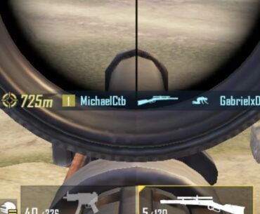 Is this the furthest snipe in the history of PUBGMobile?