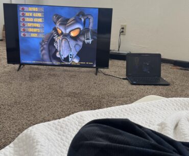 Rate my setup . $40 Lenovo laptop to play the Og Fallouts