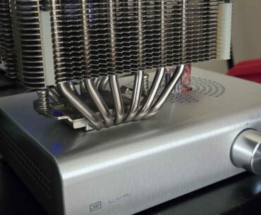 My headphone amp got too hot, so I put a Noctua NH-D14 on it. It helped.