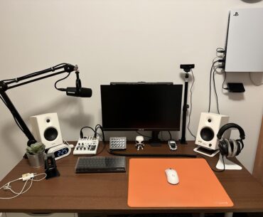 my 2024 desk setup