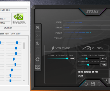 I have GT 730 4gb ddr3 version and it has very slow vram and hence creating severe bottleneck for my gpu core. I did try overclocking the vram but i couldnt even reach 200mhz . So i tried increasing voltage via bios tweaker but i have no clue what voltage i wanna increase so i could increase vram