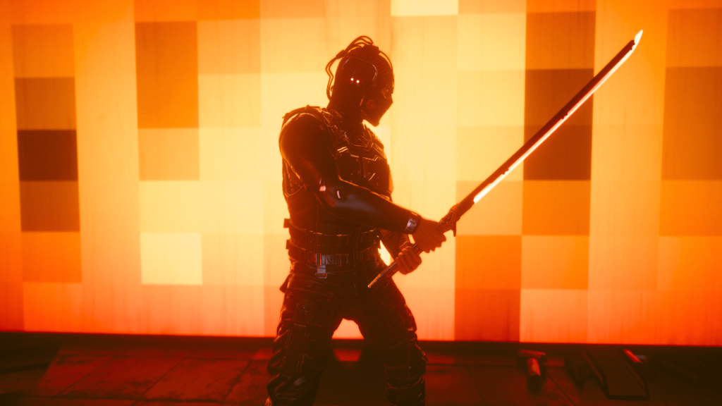 Not usually one to take photos, but I thought my V looked pretty badass here - No mods