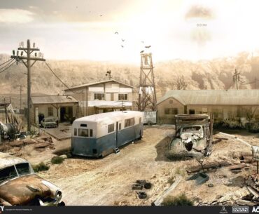 Early Nuketown Zombies concepts. Originally called ‘‘Nuke'D Town.’’