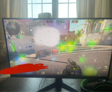 Just built a new pc and this happened. What the heck just happened?!