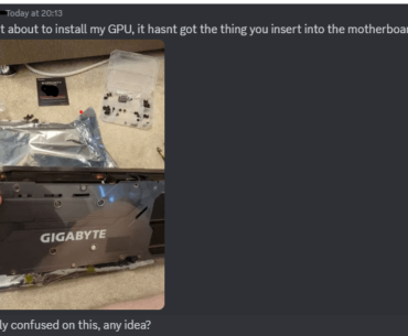 A friend just bought a 4090 but only recieved the cooler..
