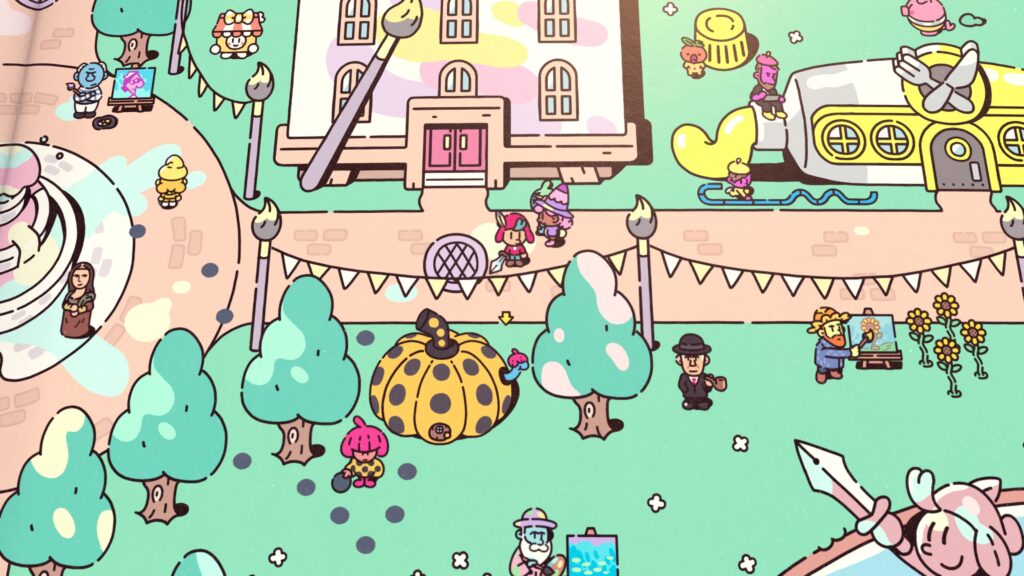 The Plucky Squire is a breeze of fresh air. What a wonderful game!