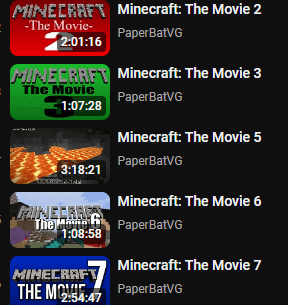 Don't know why everyone is freaking out over a Minecraft movie. I've already seen like 8 of them