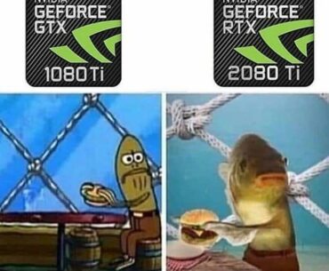 GPU upgrades be like: From casually eating at the Krusty Krab to fine dining under the sea