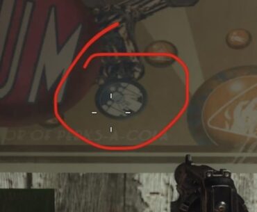 Impossible Easteregg: Random  gobblegum next to Kn-44 wallbuy?