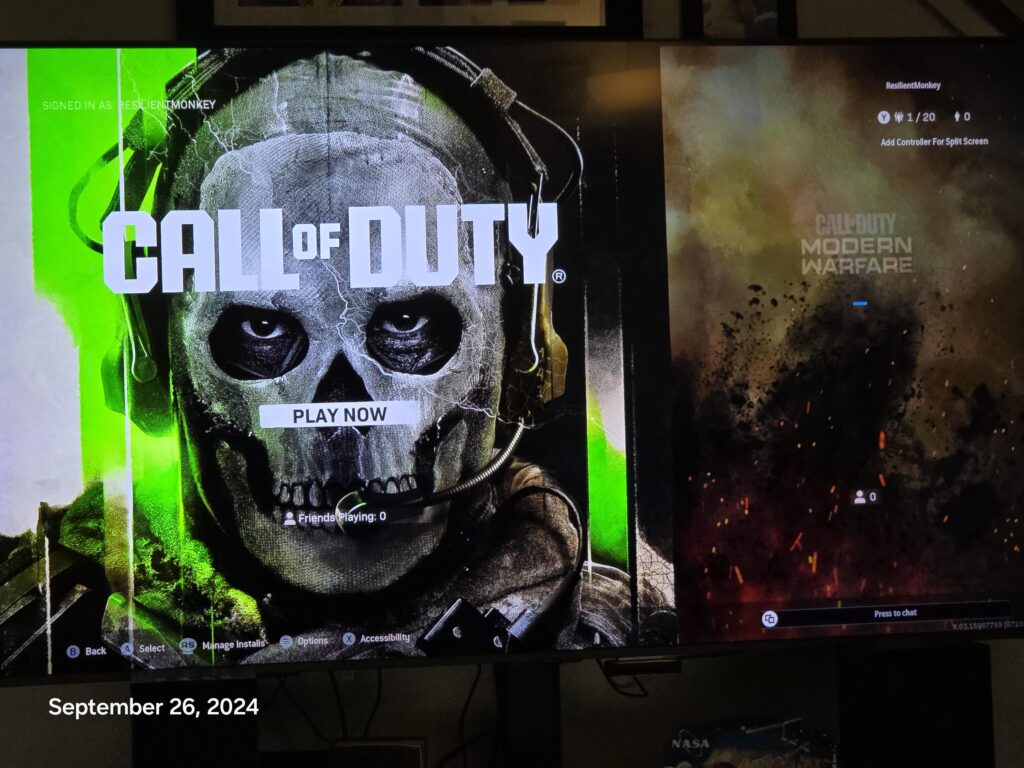 Two Games on Disk?