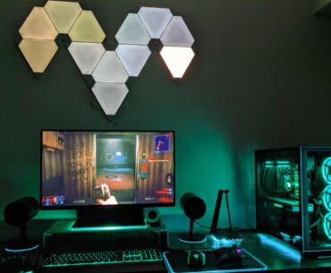 Lights up the whole dang room!