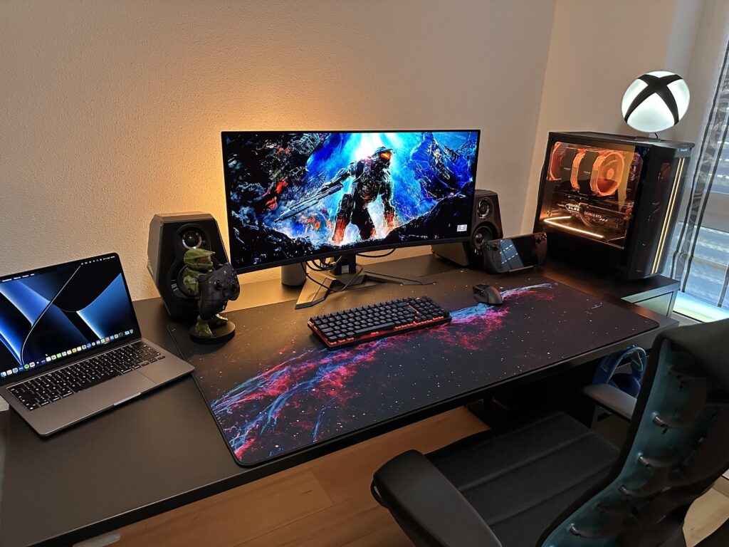 My Gaming and Work Space