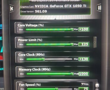 My gtx 1050 ti again