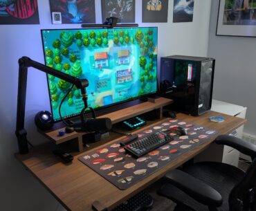 New desk has me feeling good