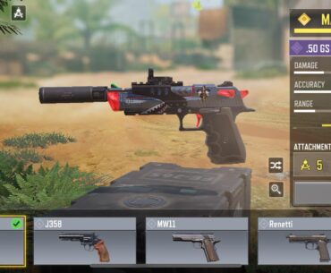 Secondary Weapon Mastery