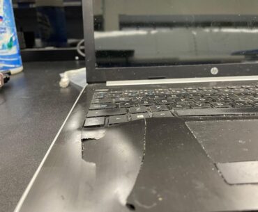 When I asked the customer how long they were using the PC like this: "Long enough I couldn't tell you"