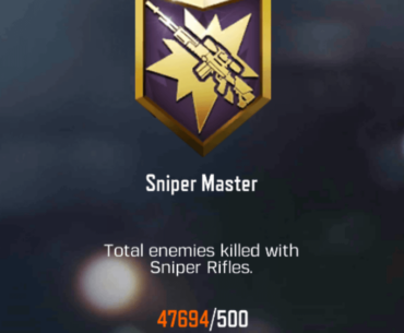 As seen in another post, how many sniper kills you have?