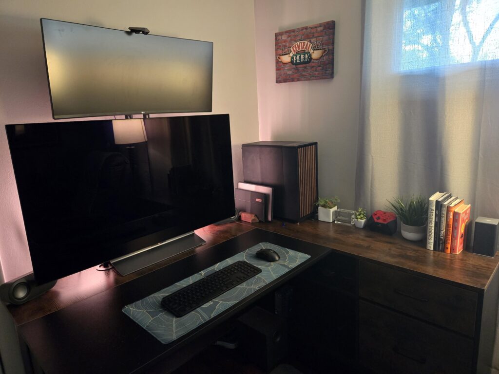 Trending towards midcentury modern for WFH/play.