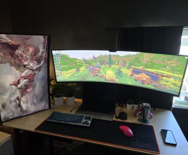 Gaming/WFH setup since it's labor day in the USA!