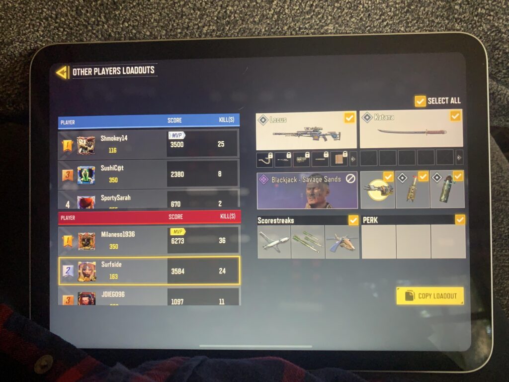 Ok what’s the story with players who black put their perks? Seems super shady.