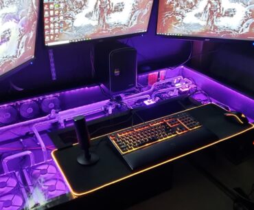 A recent post here reminded me of my project PCs a few years ago. I present my Desk PC 3.0!
