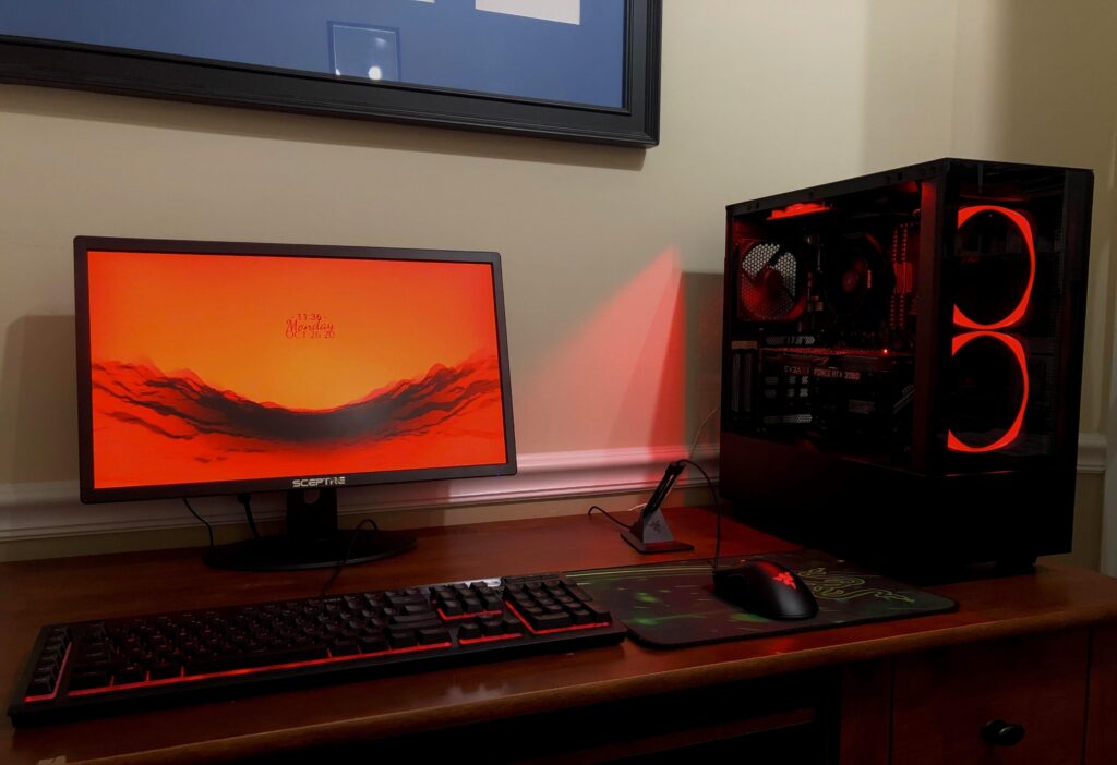 Been gaming on a laptop forever, but I finally made the leap!