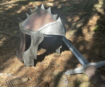 Skyrim in real life. Designed and printed Hide helmet.